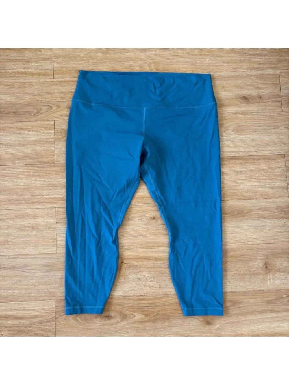 Lululemon Athletic Align High Rise Yoga Pants 25” Capture Blue Women’s Size 20